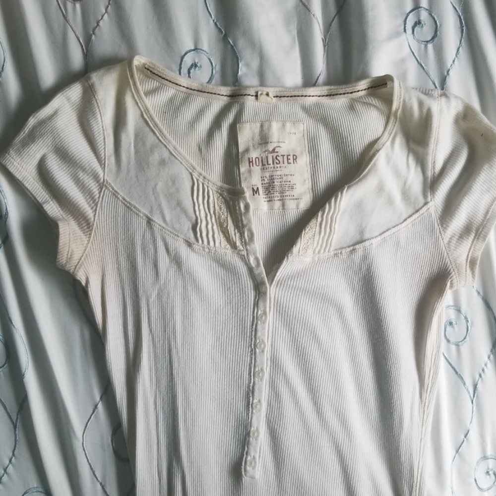 Half button up shirt